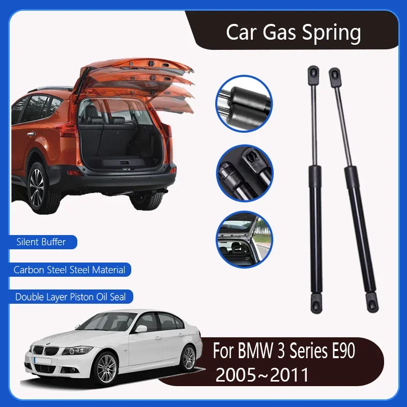 Per Bmw Serie 3 E90 2005 ~ 2011 Car Rear Trunk Aste Idrauliche Portellone Gas Strut Shock Strut Lift Ammortizzatori Accessori Auto