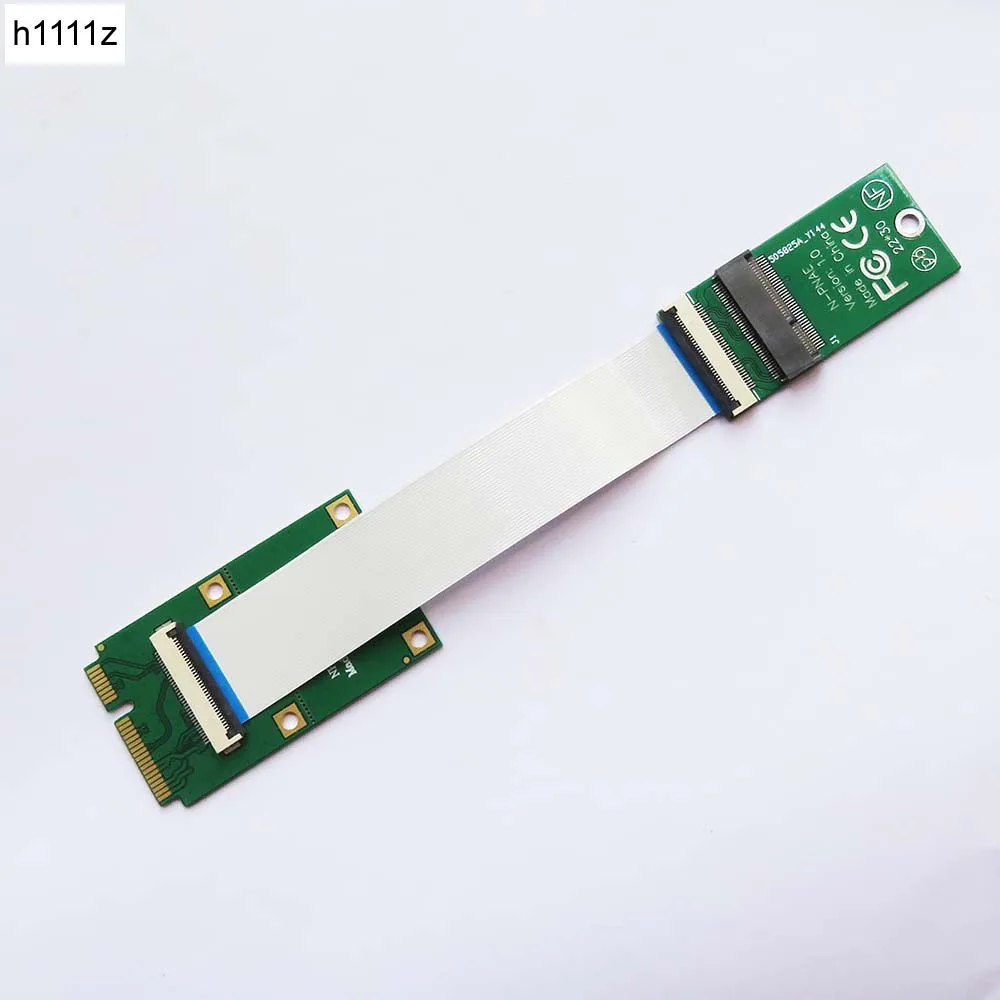 A+E/E Key M.2 Wifi Card To Mini Pcie Extension Cable Riser Support Pcie Protocol M.2 Wifi Card Extender Converter Adapter Riser
