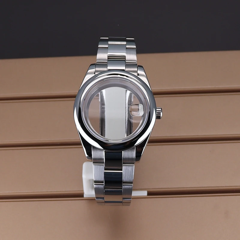 40Mm 36Mm Custodie Per Orologi Parti Del Cinturino Per Oyster Day Date Nh35 Nh36 Miyota 8215 Movimenti 28.5Mm Quadrante Vetro Zaffiro