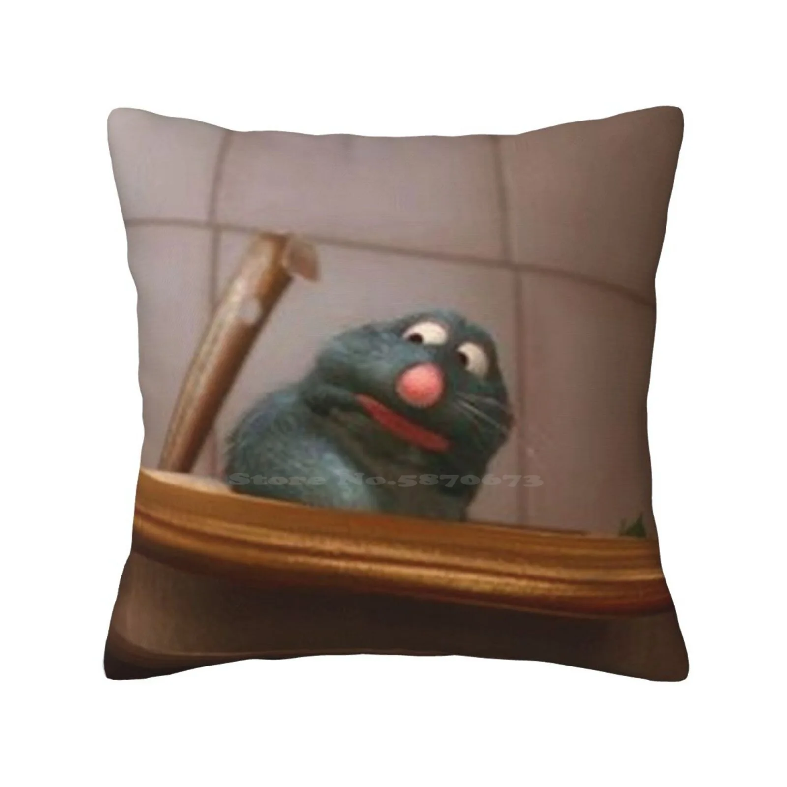 Ratatouille Home Sofa Car Cushion Cover Federa Ratatouille Memes Ratatouille Funny