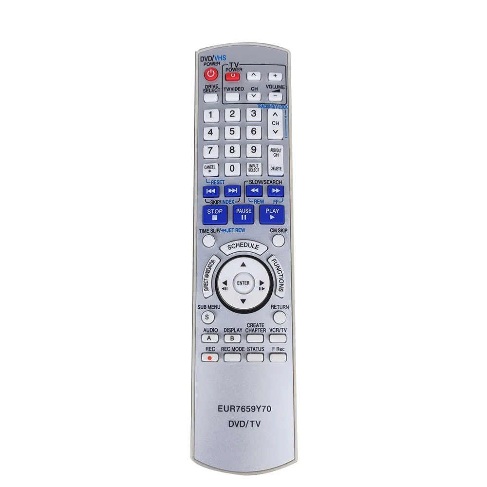 Nuovo Eur7659Y70 Per Telecomando Combinato Panasonic Tv/Dvd Dmr-Es25 Dmr-Es25S Dmr-Es35 Dmr-Es10 Dmr-Es10K Dmr-Es10P Dmr-Es10S