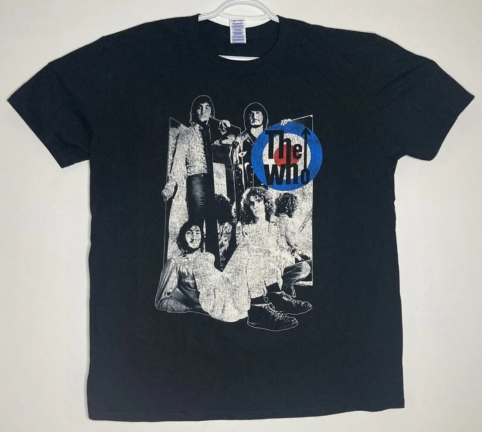 The Who Hits 50 2015 2016 Ufficiale Us Concert Tour Date T Shirt Extra Large Maniche Lunghe O Corte