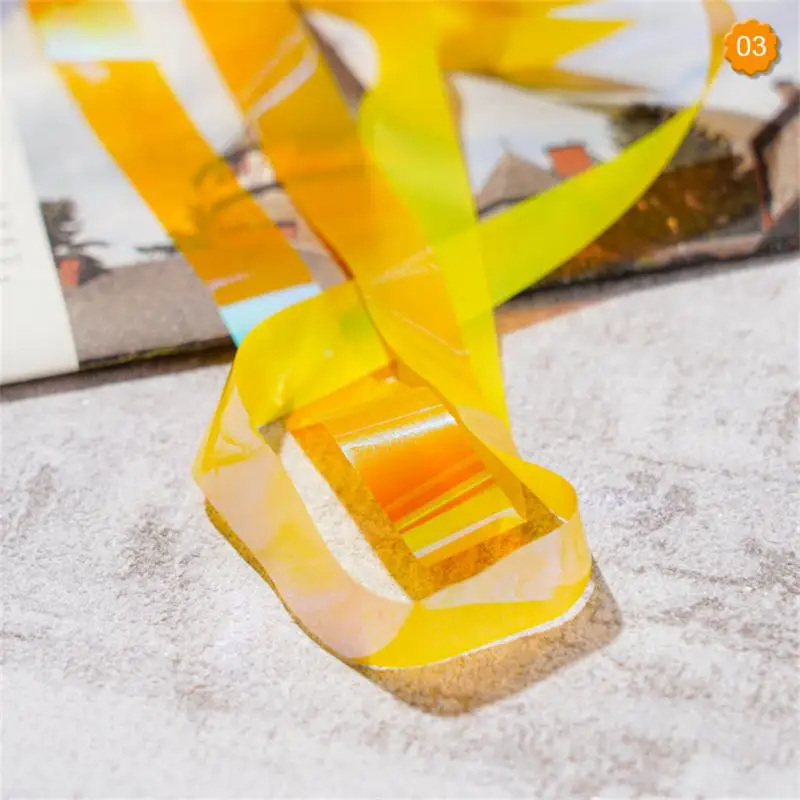 Nail Art Glass Aurora Paper Foil Film Cellophane Paper Laser Gradient Candy Paper Nail Trend Nail Art Decorazione Accessorie
