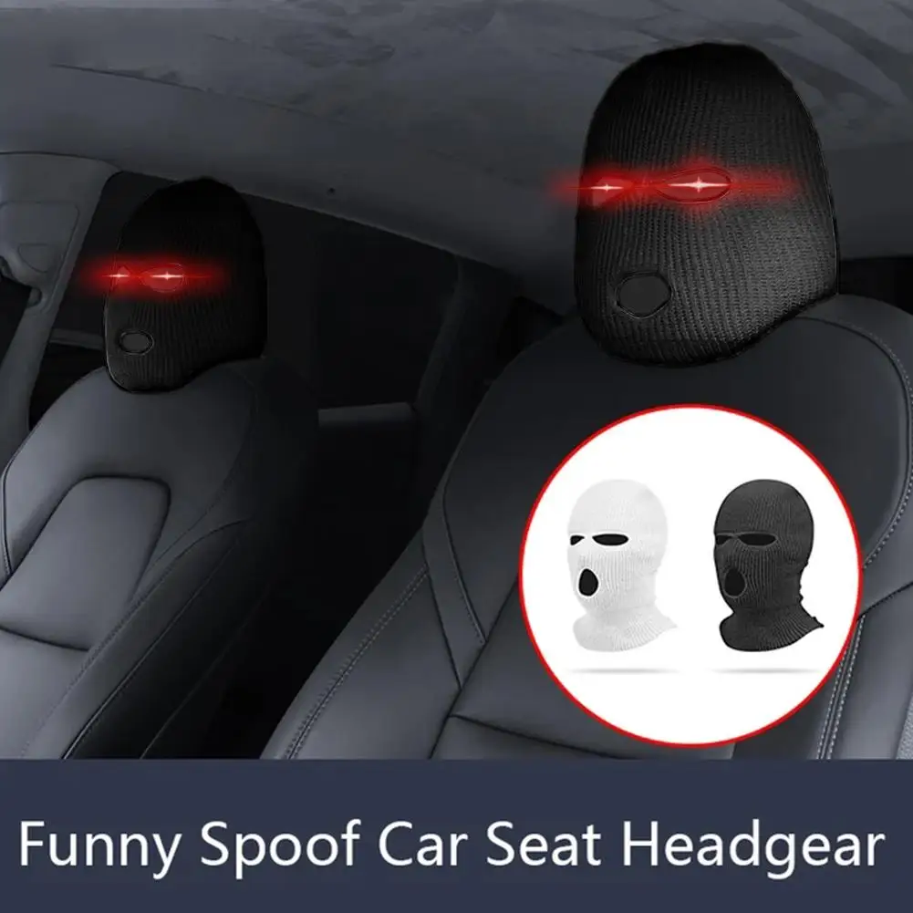 Per Tesla Special Funny Seat Cover 3 Fori Full Face Passamontagna Mask Ski Motor Mask Moto Winter Cap Helmet Bicycle Full N5H1