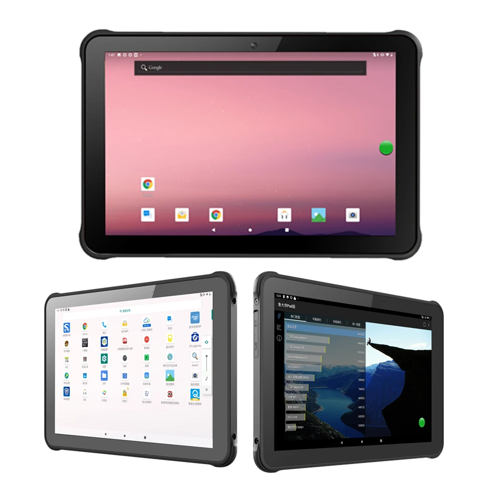 2D Pdf417 Code128 Scanner Di Codici A Barre Scanner Di Codici Qr Pda Computer Portatile Mini Pc Qualcomm Snapdragon 10.1 ''Tablet Pc Industriale