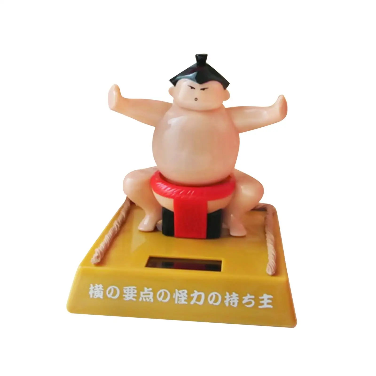 Wrestling Miniature Solar Car Dashboard Ornament Decorazione Della Tavola Decorativo 3.5X3.5 Pollici Table Desktop Toy