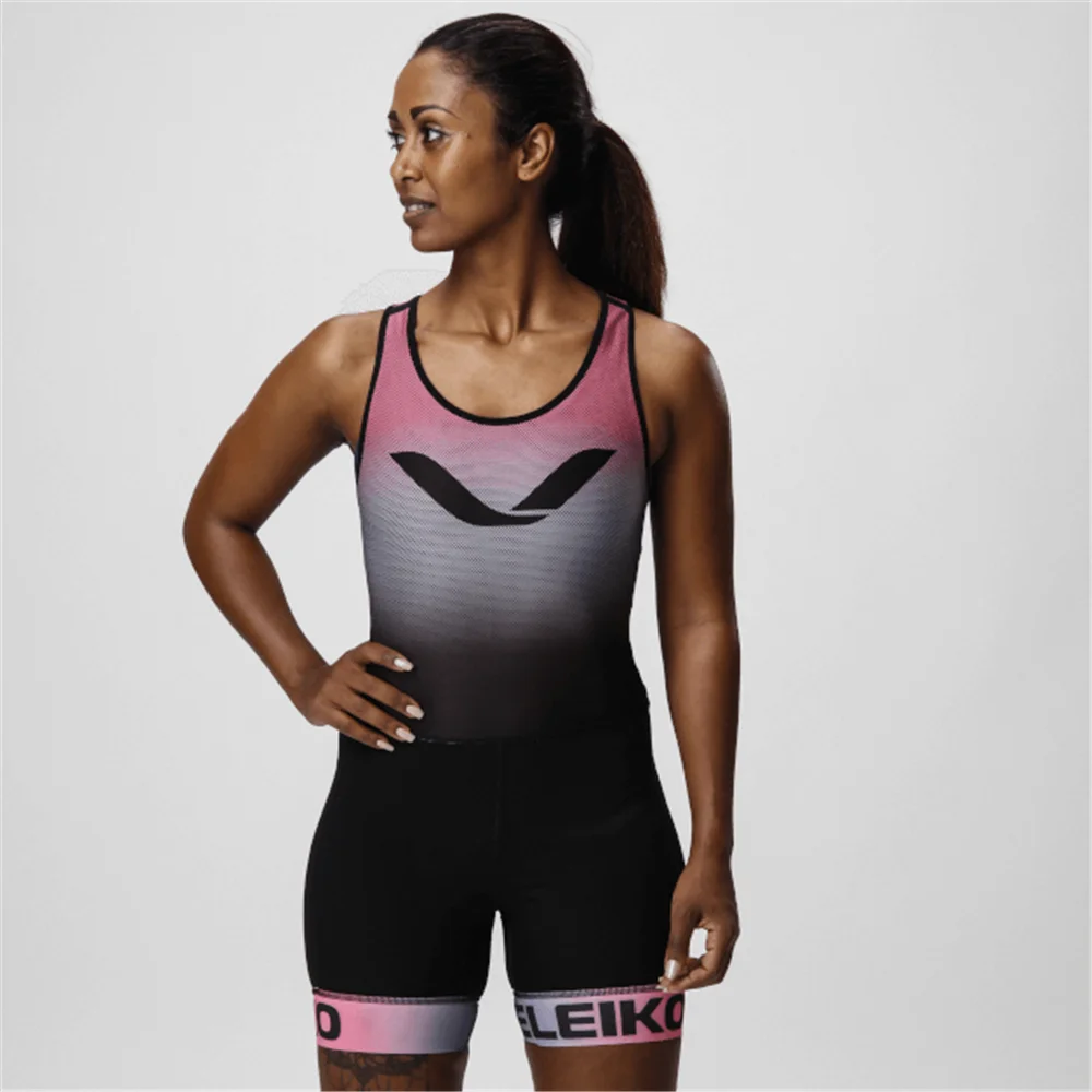 Costume Da Bagno Aderente Da Donna Palestra Bodybuilding Tuta Da Wrestling Sollevamento Pesi Triathlon Estate Canottaggio Eleiko Sollevamento Sollevam