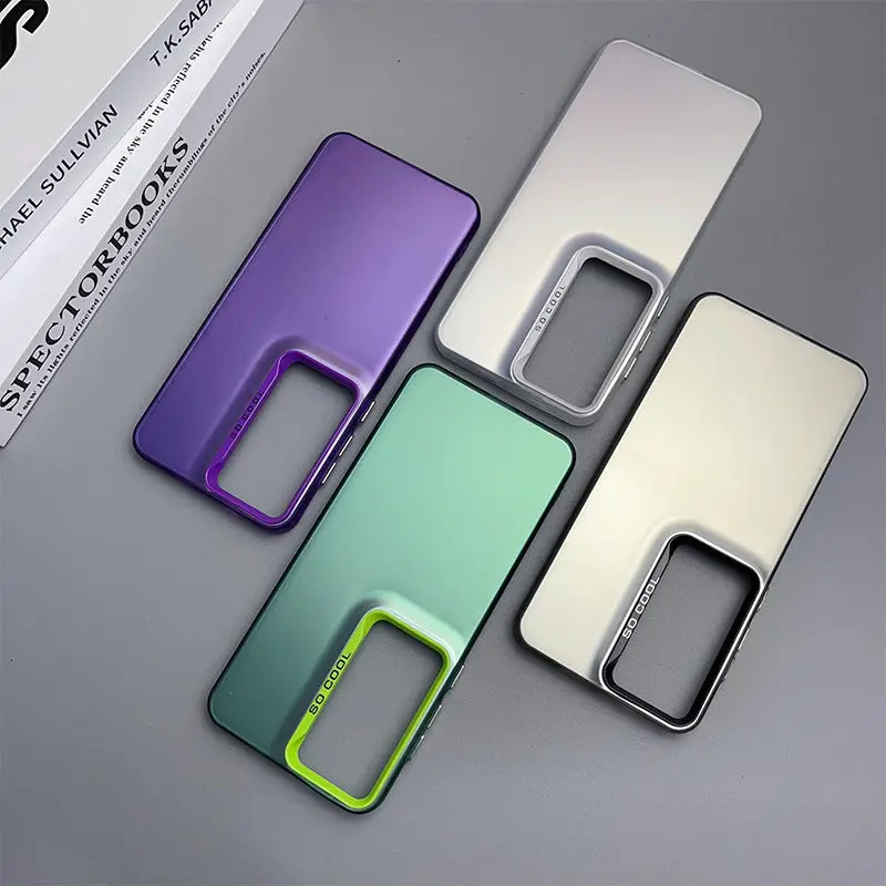 Per Huawei P60 Custodia Huawei P30 Pro P40 P40 Pro P50 P60 Pro Custodia Per Telefono Custodia Per Paraurti Antiurto Color Aurora Metallizzata Laser Di
