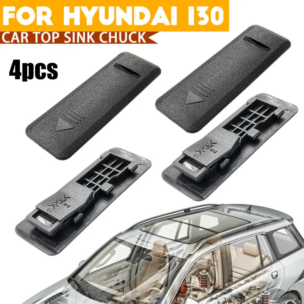 4 Pezzi Per Hyundai I30 Copertura Per Modanatura Del Tetto Copertura Per Barra Del Tetto Copertura Per Binario Di Ricambio Tappo Per Coperchio Rack 87