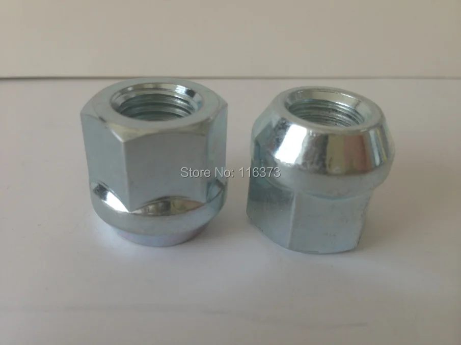 20 Pz Open End Bulge Acorn Ruote Lug Nuts 12X1.5 Rivestimento Di Zinco Per Scion Xd 2008-2013