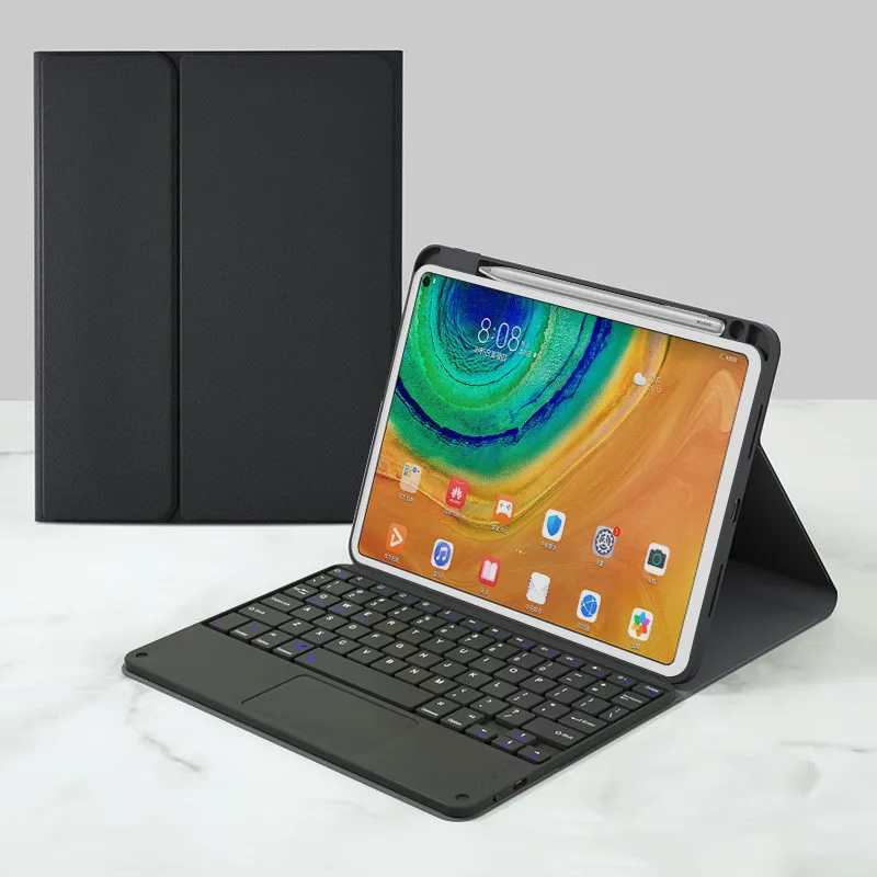 Custodia Intelligente Per Huawei Matepad Pro 10.8 Tablet Magnetico Copertura Tastiera Bluetooth Per Huawei Matepad Pro 10.8 Mrx-W09 Mrx-W19