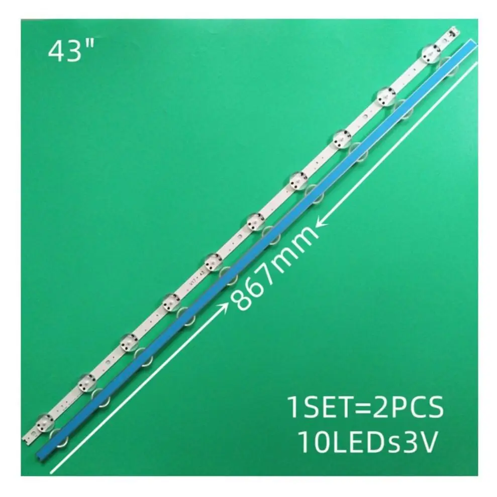 Светодиоды Для Телевизора Lg 43 V17 Art3 Lg 43Lj622V 43Uj675V 43Uj655V 43Uj670V 43Uj651V 43Lv340C 43Lj610V 43Uj6525 43Uj6565