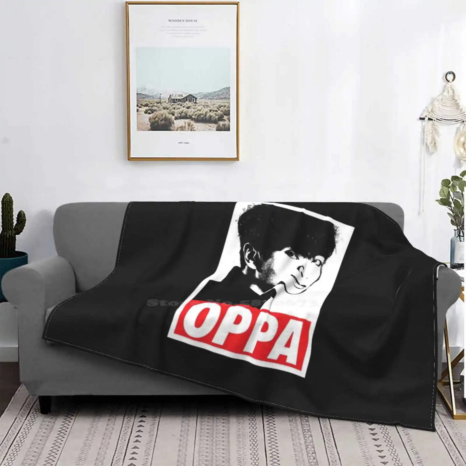 Oppa Lee Min Ki Coperte Morbide Super Calde Gettare Sul Divano/Letto/Viaggio