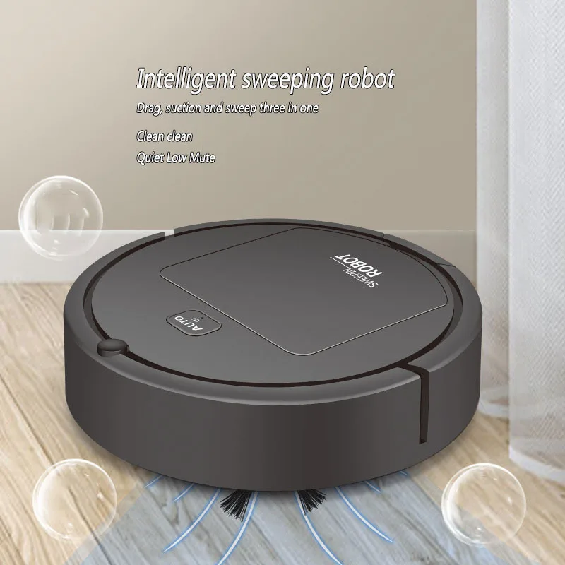 2024 Nuovo Robot Aspirapolvere Automatico Smart Sweeping Dry Wet Cleaning Machine Ricarica Aspirapolvere Intelligente Per La Casa