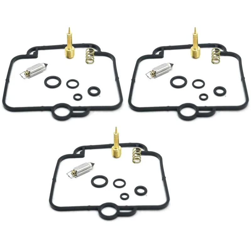 3 Pz Per Triumph Thunderbird 885 1995-2014 Tiger 885 1993-1998 Adventurer 900 1996-2001 Kit Di Riparazione Carburatore Carb Rebuild Parts