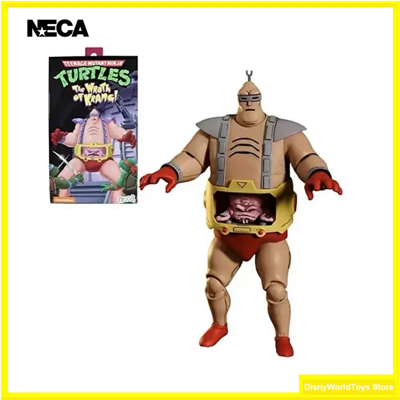 100% Originale Neca L'Ira Di Krang 54157 Tartarughe 7 Pollici In Stock Collezione Anime Figure Model Toys