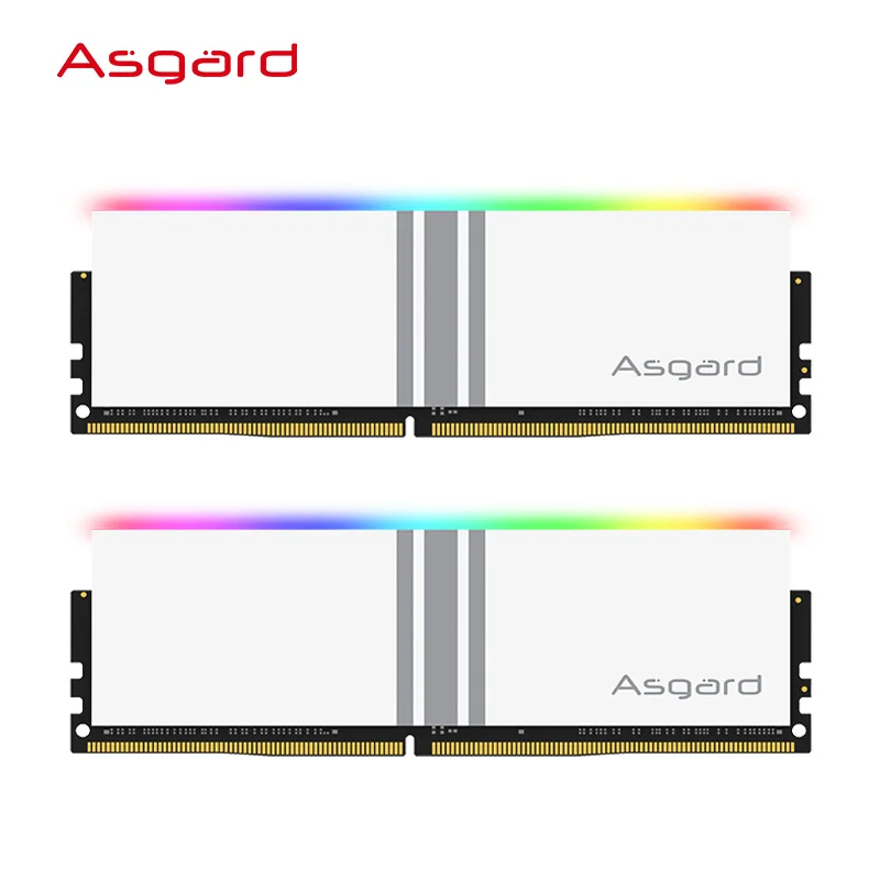 Asgard Ddr5 Rgb Ram Memory Ddr5 Ram Pc 16Gb 32Gb 64Gb 6000Mhz 6400Mhz 6800Mhz Overclocking Bianco Per Desktop