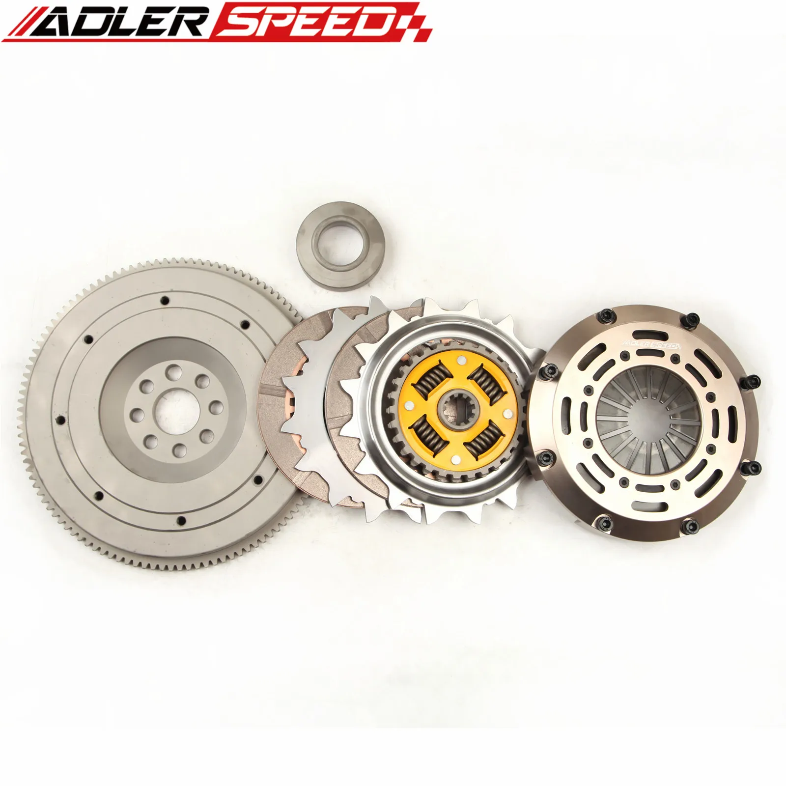 Kit Doppio Disco Frizione A Molla Dlerspeed Per Bmw M3 E46 S54 2001-2006