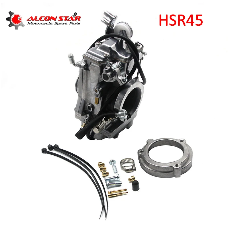 Alconstar-Pompa Acceleratore Moto Mikuni Hsr Hsr45Mm Carburatore Carburatore 45Mm Carb Per Harley Evo Twin Cam Xl883 Flhs