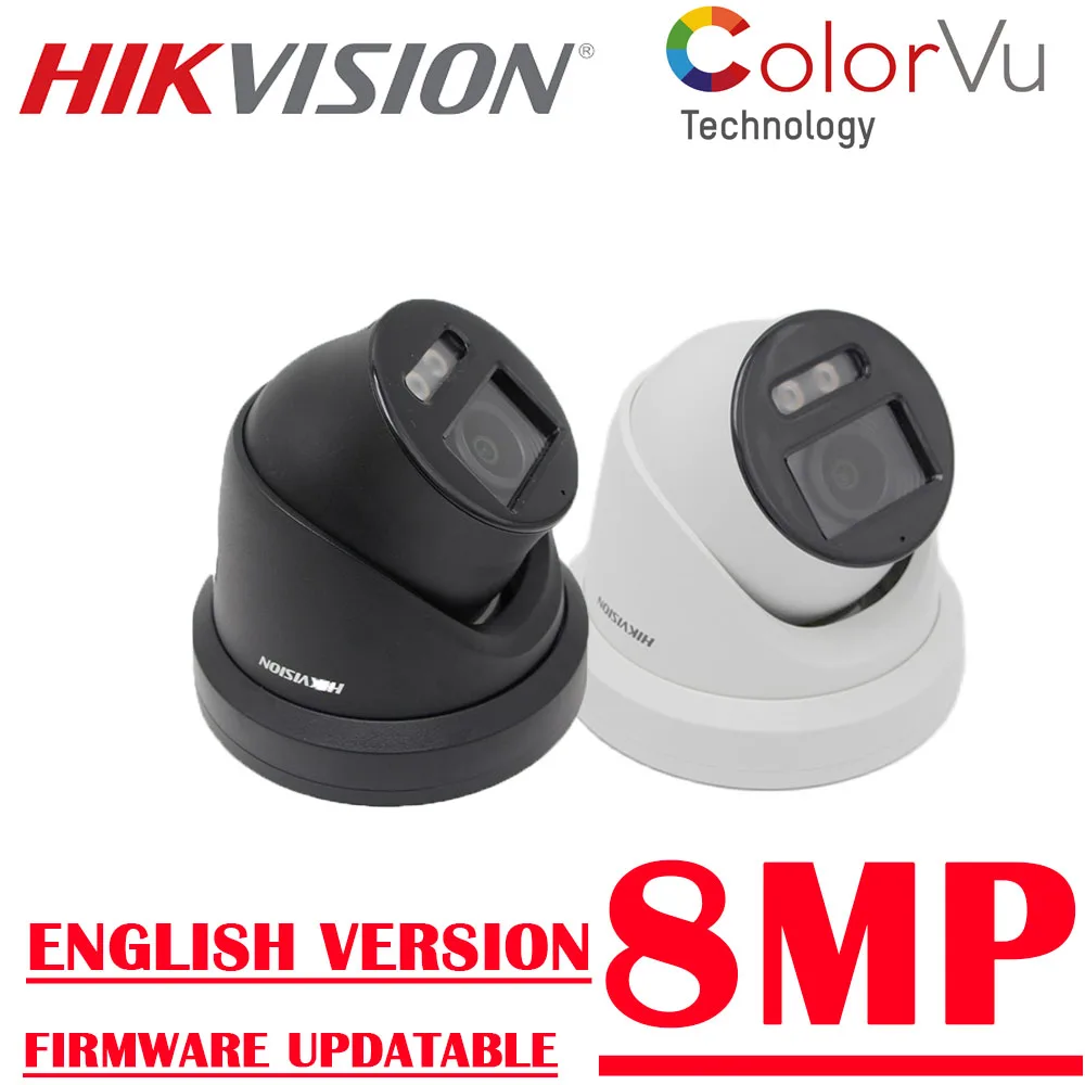 Hikvision 8 Mp 4K Ds-2Cd2387G2-Lsu/Sl Colorvu Telecamera Cctv Di Rete A Torretta Fissa