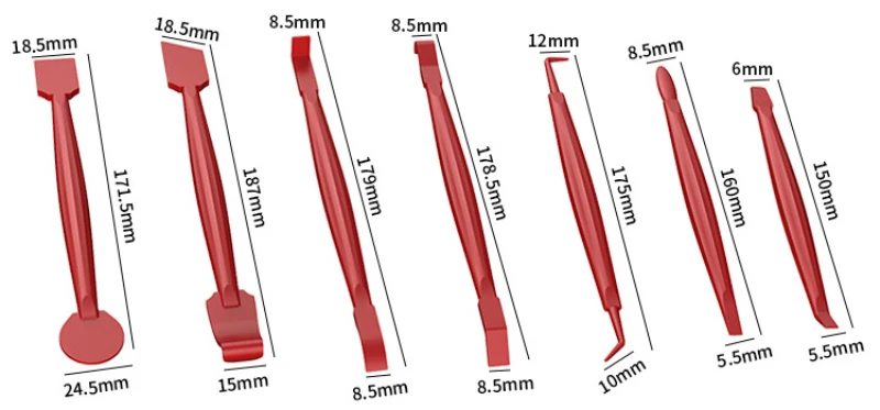 Car Wrapping Tint Application Car Foil Set Kit Car Tools Vinyl Wrap Film Sticker Wrapping Tool Auto Window Tools Accessori