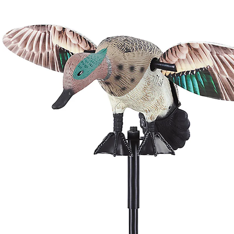 Green Wing Teal Motion Electric Duck Decoys, Anatra Da Caccia Ad Alto Tasso Di Qualità