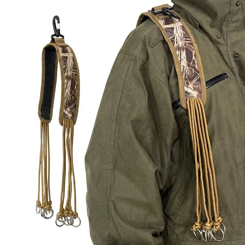Duck Carrier Carry Lanyard Bird Tote Hunting Gear Duck Hunting Lanyard Duck Stringer Duck Decoy Bag Hanger Holder Per Uccelli