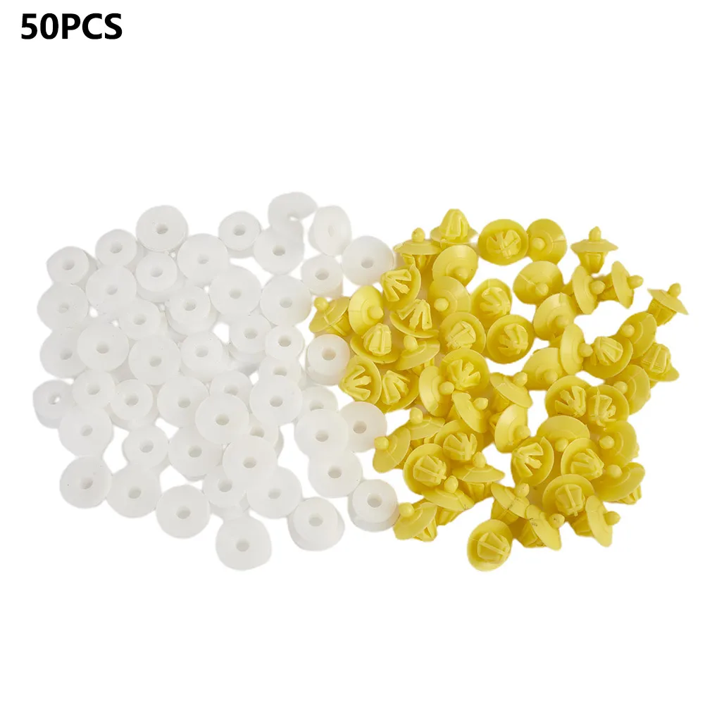 50Pcs Clip Per Auto Estensioni Passaruota In Plastica Snap Per Land- Rover- Discovery- 3 4 Per Range- Rover- Sport E Freelander- 1 2