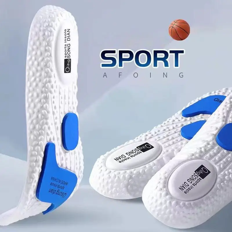Soletta Sportiva In Schiuma Cuscino D'Aria Solette Da Basket Da Corsa Ammortizzanti Solette Per Piedi Con Supporto Per Arco Solette Per Scarpe Con Fon