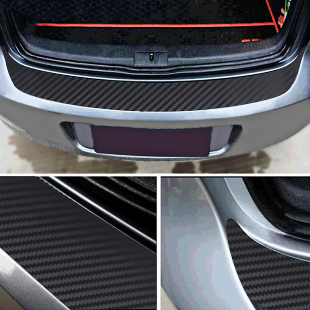 4Pcs Car Trunk Guard Plate Paraurti Posteriore Proteggi Adesivo Per Toyota C-Hr Matrix Mirai Fun Way Auris Jpn Taxi Avalon Century Rush