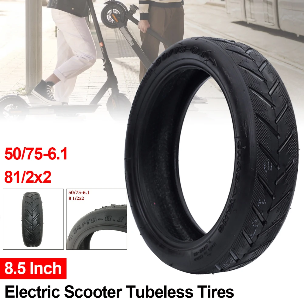 Pneumatici Tubeless Per Scooter Elettrico Da 8.5 Pollici 50/75-6.1 Pneumatici Tubeless In Gomma Pneumatici Tubeless Antideflagranti Per Xiaomi M365 Ru