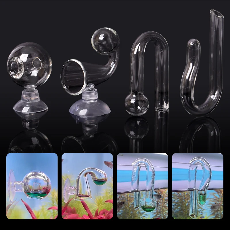 Vetro Diffuso Co2 Drop Checker Acquario Hang On Co2 Monitor Sensor Detector Indicatore Per Fish Tank Aquatic Planted Tank Test Ph