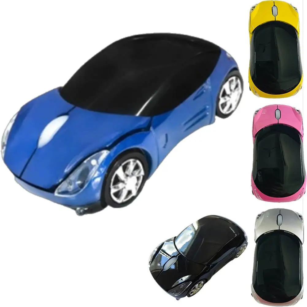 1Pc Wireless Car Shape Mouse 2.4G Mouse Ottico Per Computer Da Gioco 1600Dpi Latop Desktop Usb Fashion Mouse Gift Office