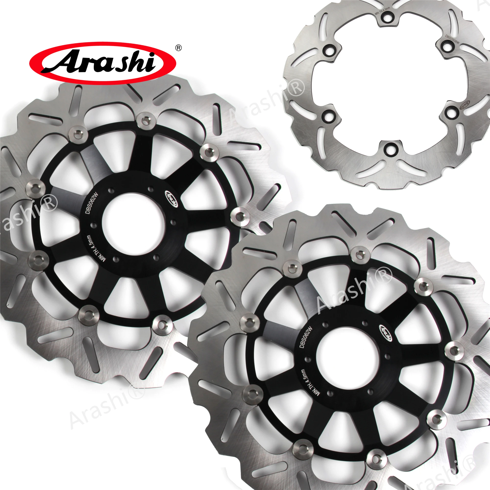 Arashi Disco Freno Per Honda X Undici 1100 2000 20001 2002 2003 X1100 Undici Anteriore Freno Posteriore Rotore Cbr1100Xx 1997-2007