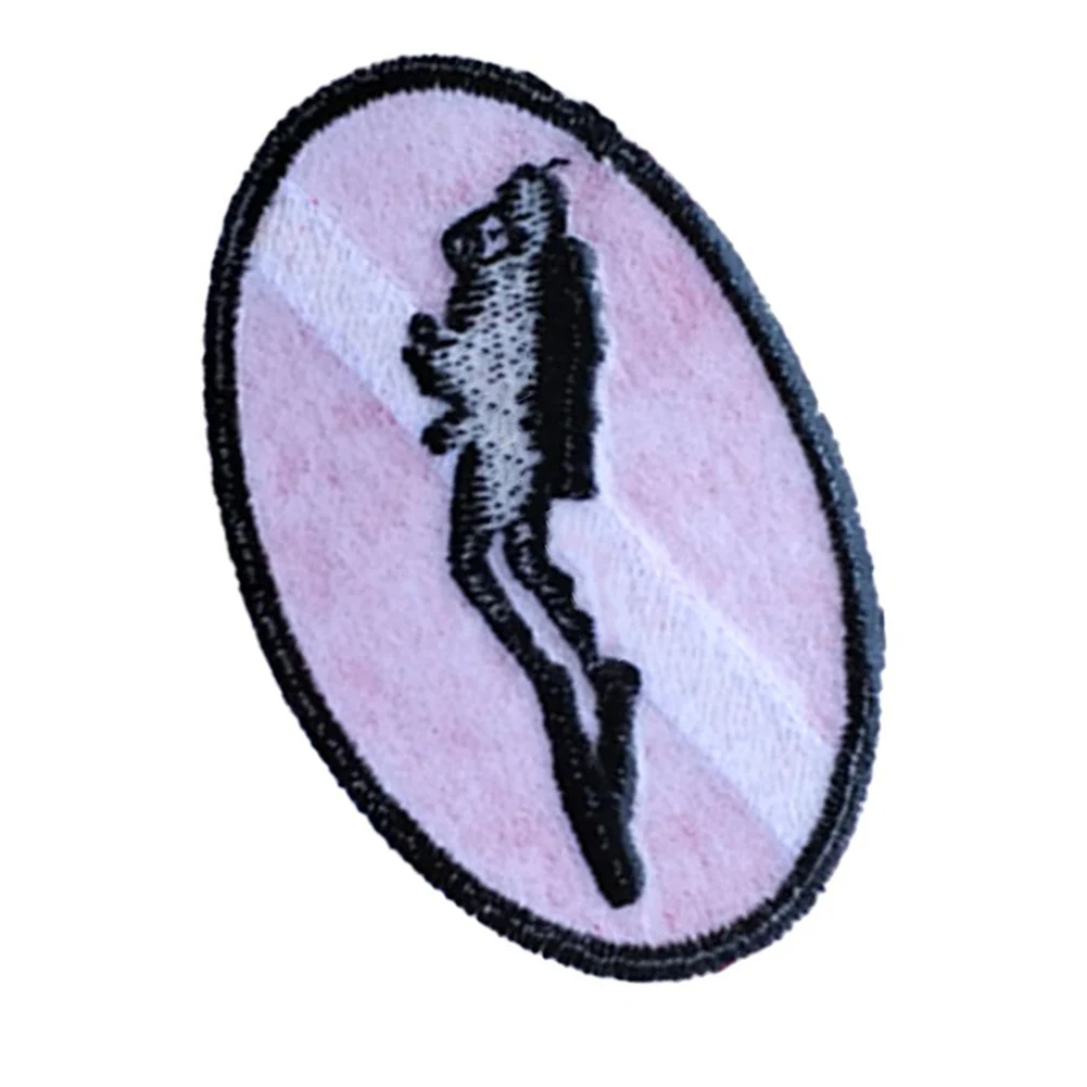 Sport Acquatici Snorkeling Diving Flag Flag Patch 7X4.5Cm Dive Flag Patch Per Scuba Diver Rosso Bianco Nero Di Alta Qualità