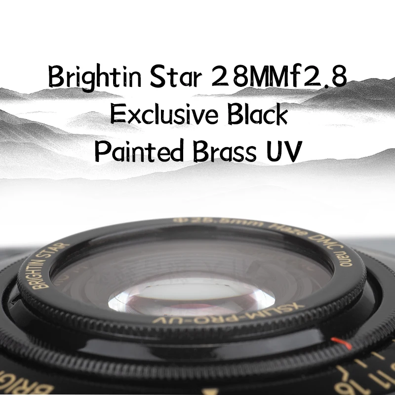 Brightin Star 25.5Mm Uvp Filtro Per Lenti Di Protezione Uv-Specializzato Per Obiettivo Da 28Mm F2.8 Leica M-Mount