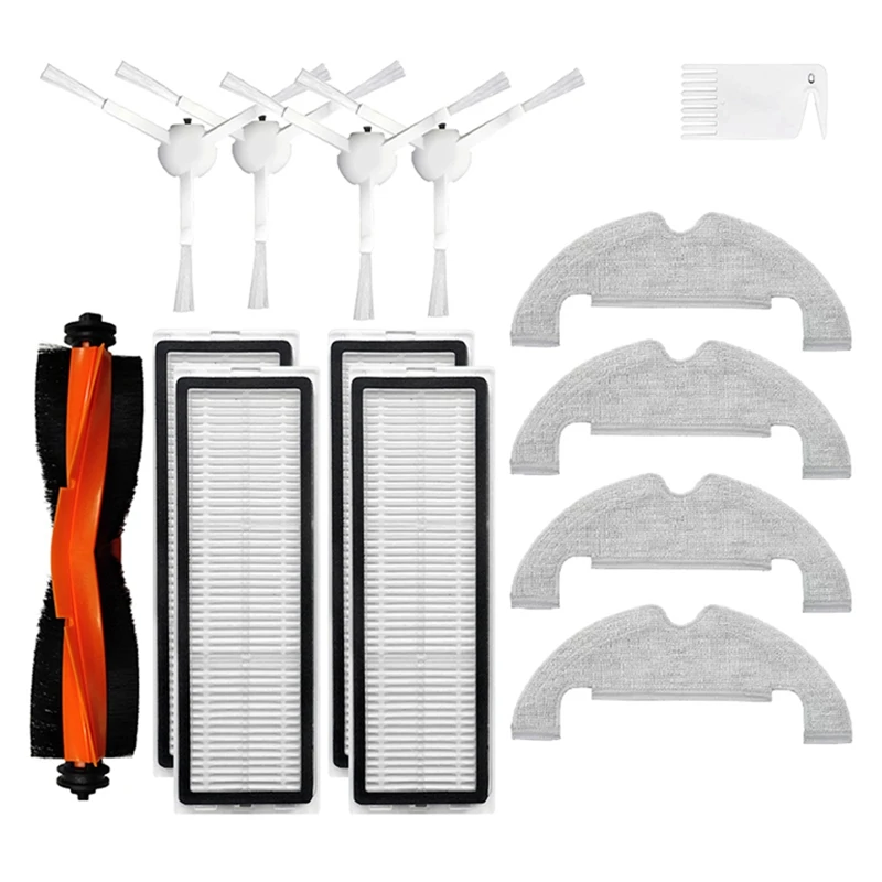 Per Xiaomi Robot Vacuum X10 Robot Aspirapolvere Parti Spazzola Laterale Principale Filtro Hepa Mop Cloth