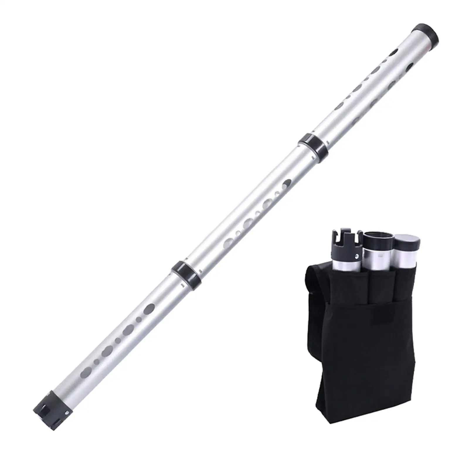 Golf Ball Retriever Collector Golf Ball Picker Tube Outdoor Grabber 3 Sezioni Staccabile Golf Ball Collector Contiene 25 Palline