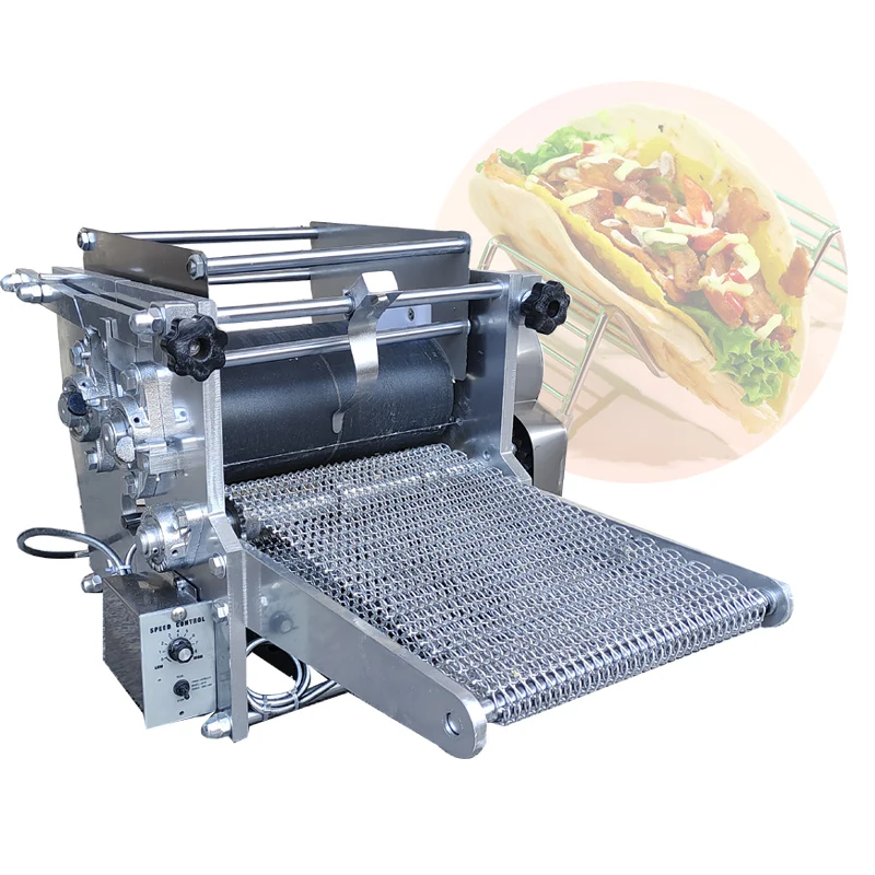 110V 220V Roti Maker Tortilla Di Mais Che Fa Macchina Mais Chapati Press Roll Tortilla Machine Corn Taco Maker Machine