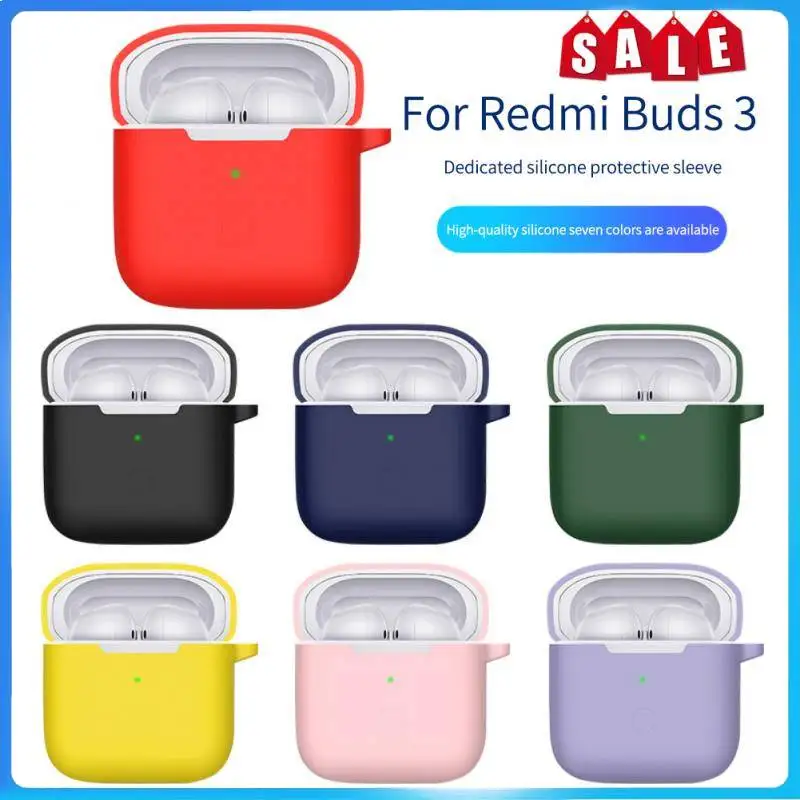 Custodia In Silicone Per Auricolari Wireless Per Redmi Buds 3 Custodia Morbida In Tpu Per Xiaomi Redmi Buds 3 Custodia Per Redmi Buds 3 Accessori