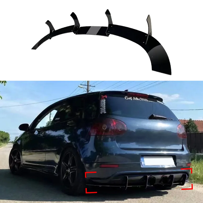 Per Vw Golf 5 Golf Mk5 R32 Spoiler Posteriore Modifica Lama Posteriore