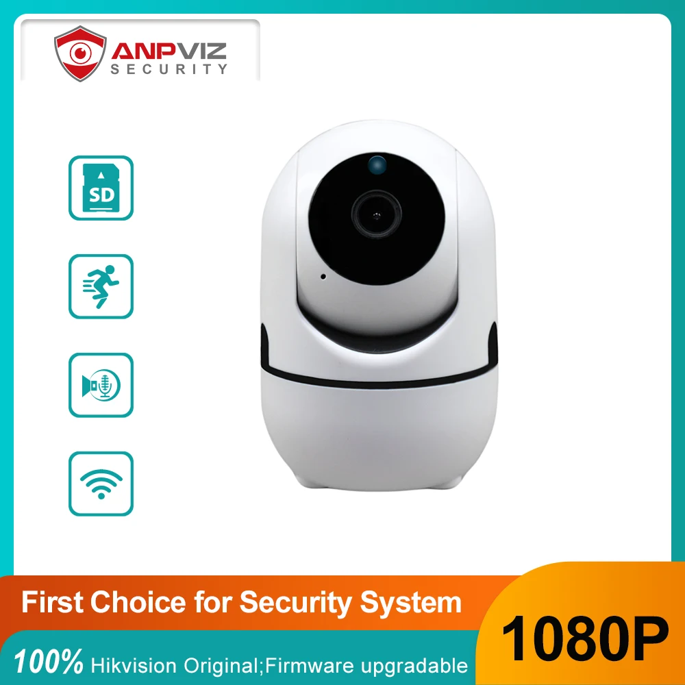 Anpviz Smart Baby Monitor Telecamera Ip 5G Wifi 1080P Telecamera Di Videosorveglianza Per Interni Di Sicurezza Auto Tracking Wireless Smart Home