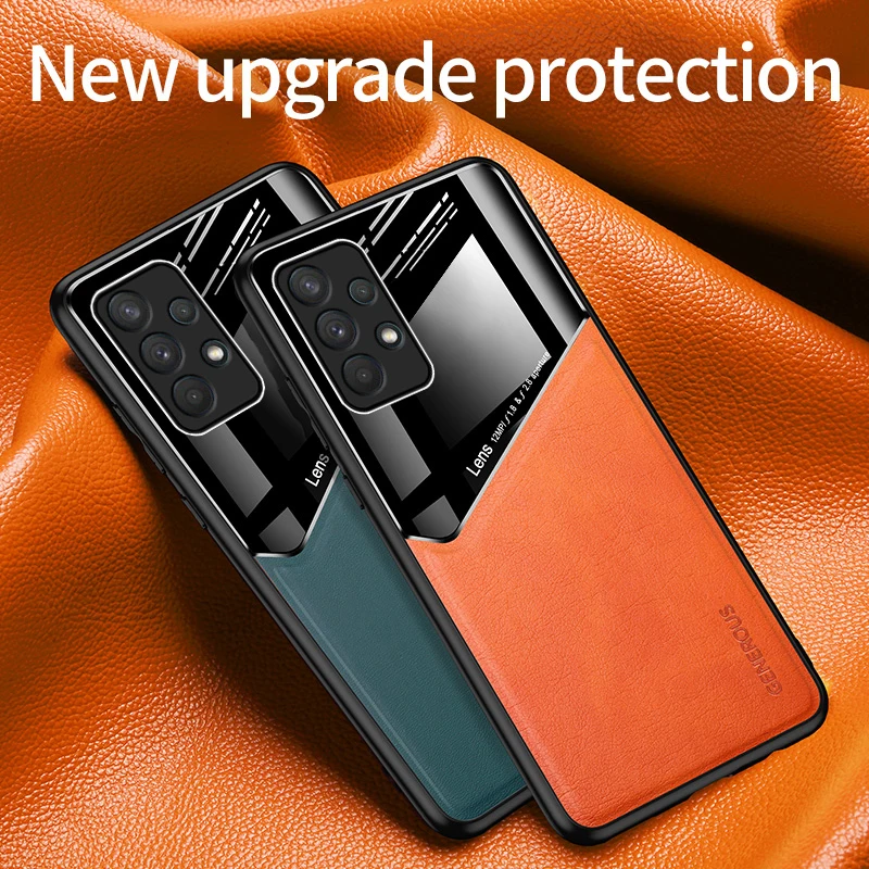 Lusso Per Samsung Galaxy A32 Custodia 4G Custodia In Pelle Pu Custodia Morbida Antiurto Per Samsung Galaxy A32 4G 6.4"