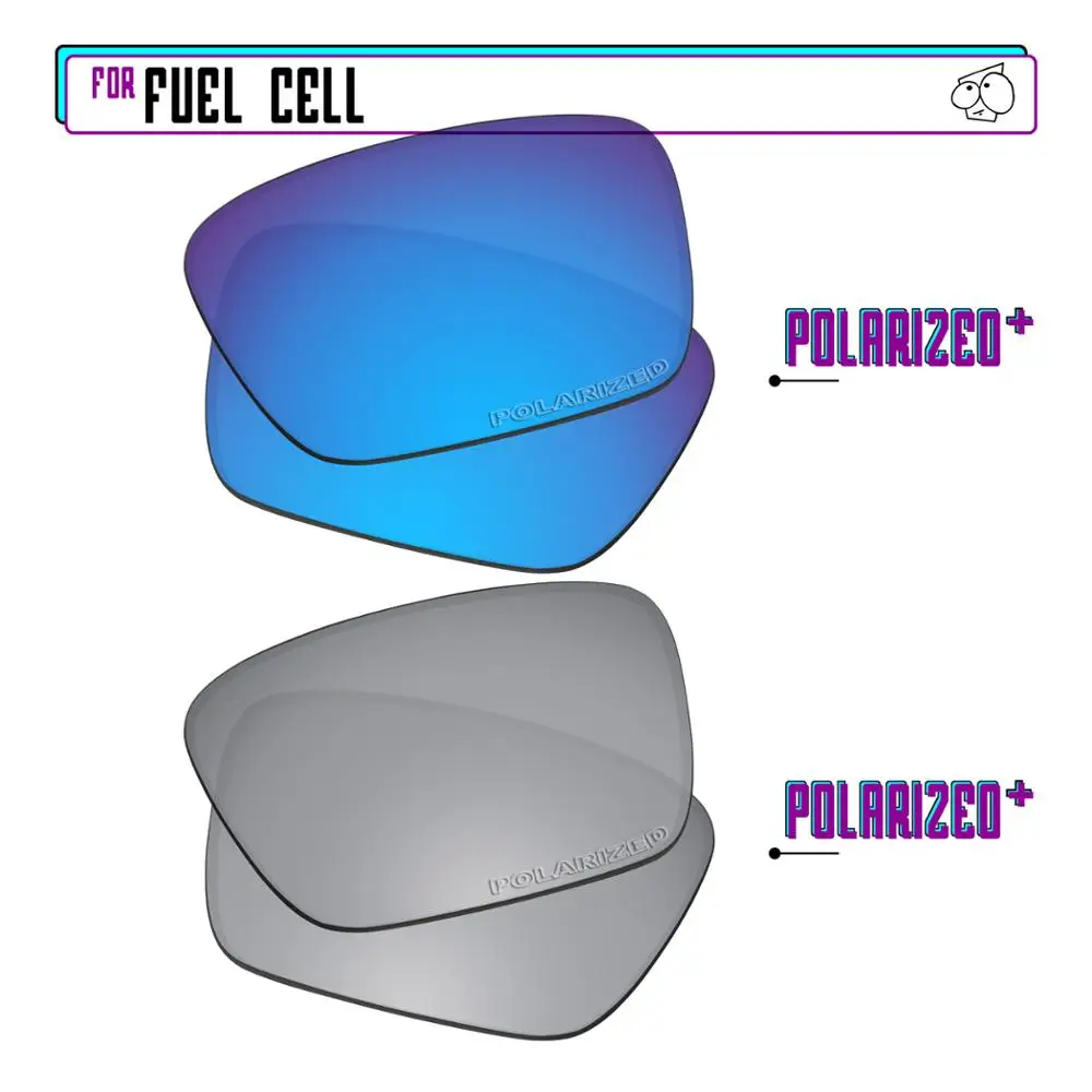 Ezreplace Polarizzati Lenti Di Ricambio Per-Oakley Fuel Cell Occhiali Da Sole-Sir P Plus-Bluepplus