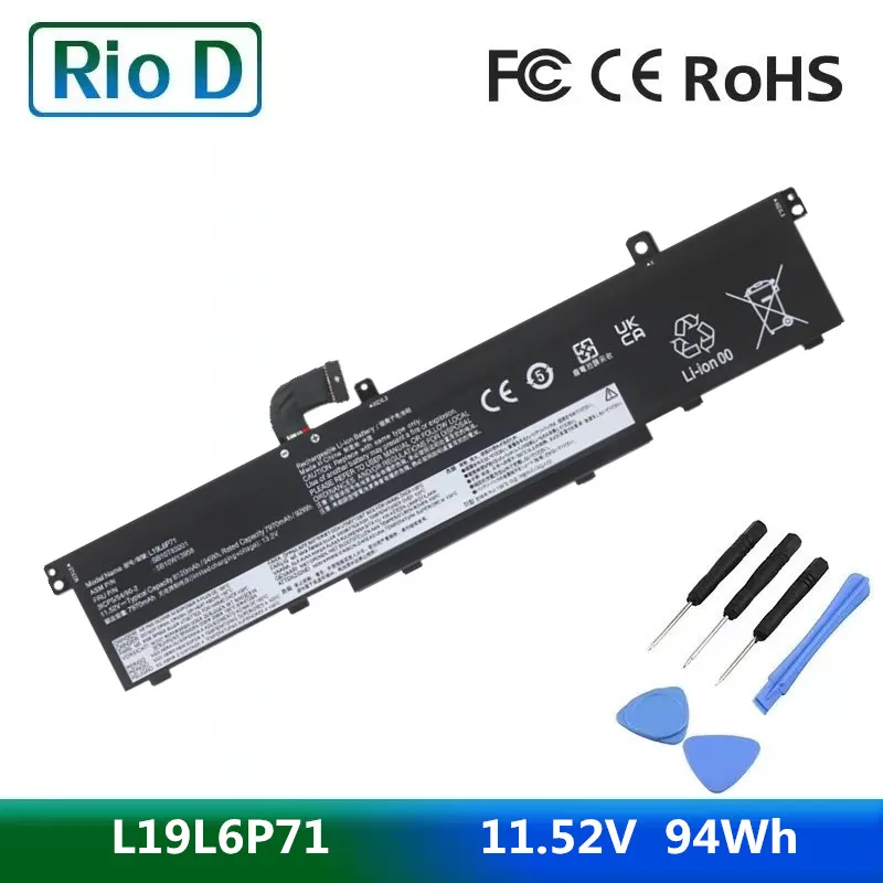 Nuova Batteria Per Laptop Muslimex Per Notebook Lenovo Thinkpad P15 P17 T15G Gen 1