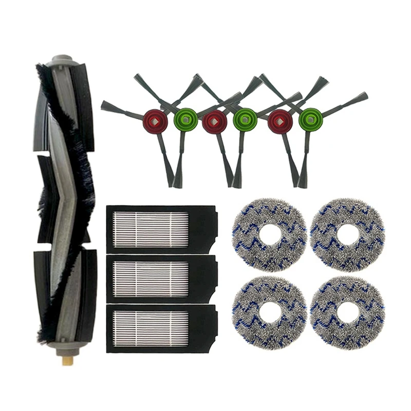 Per Ecovacs T10 T10/T10 Turbo Series Robot Aspirapolvere Spazzola Laterale Spazzola Principale Filtro Mop Panno Accessori Parti