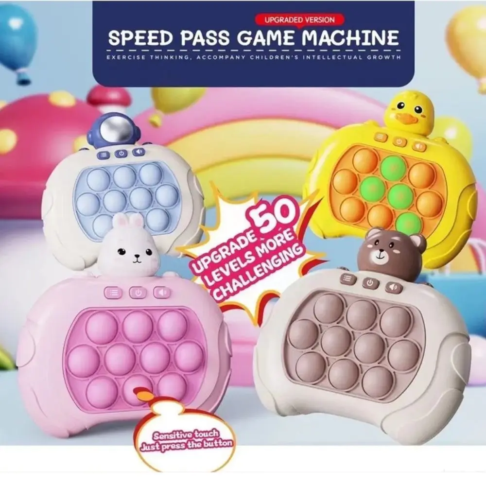Macchina Da Gioco Pop Quick Push Bubbles, Anti-Stress, Anti-Stress Brinquedos Para Crianao As
