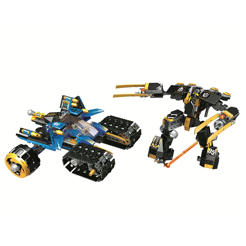 Nuovo 610Pcs Thunder Raider Building Blocks Mattoni Classic Ninja Series Compatibile Lepining 71699 Giocattoli Per Bambini Regalo Di Compleanno