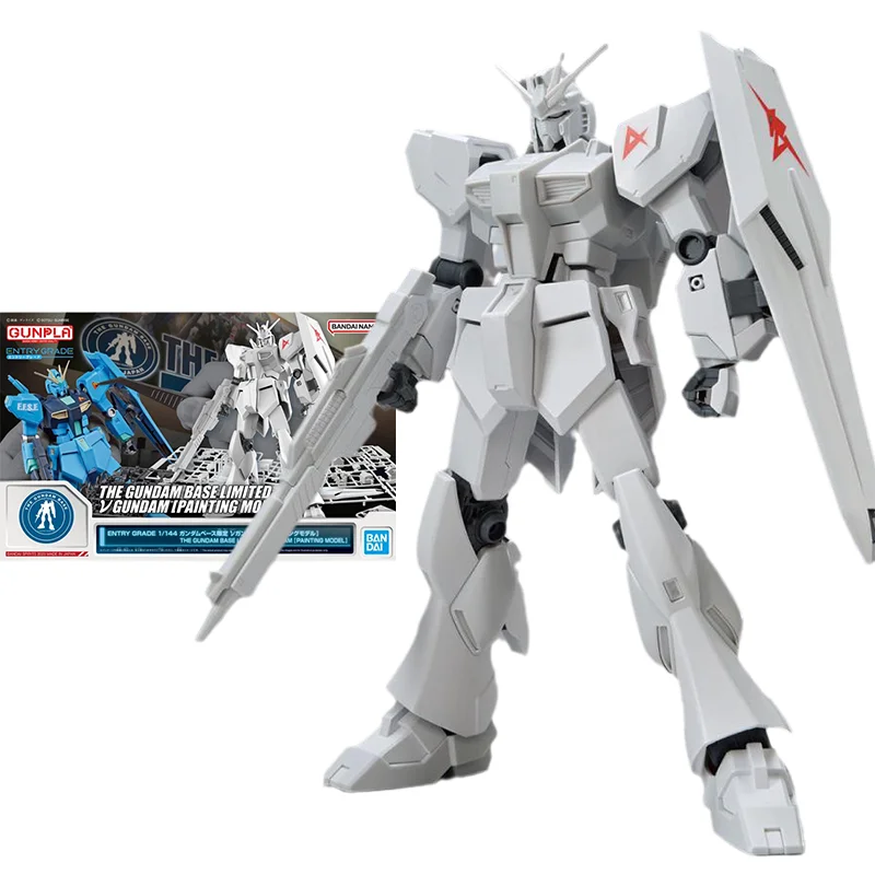 Bandai Gundam Model Kit Anime Figure Eg The Gundam Base Limited V Gundam (Modello Di Pittura) Action Figures Giocattoli Regali Per Bambini