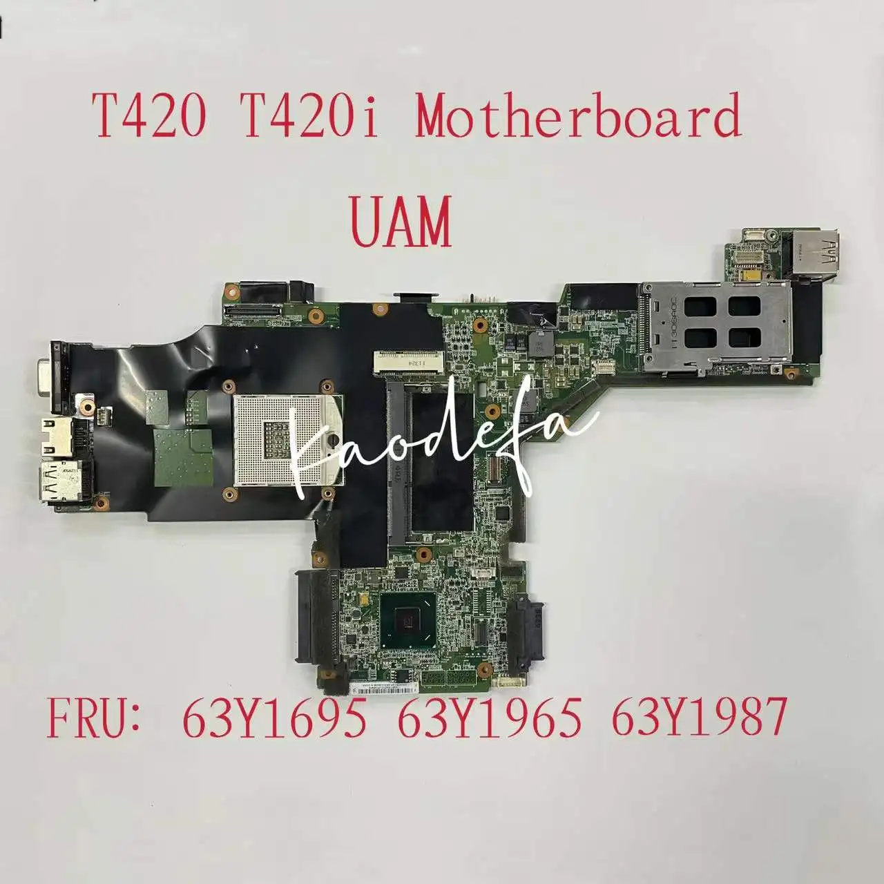 Per Lenovo Thinkpad T420 T420I Scheda Madre Per Laptop Fru 63Y1987 63Y1695 63Y1965 04W1466 Scheda Madre Qm67 Ddr3